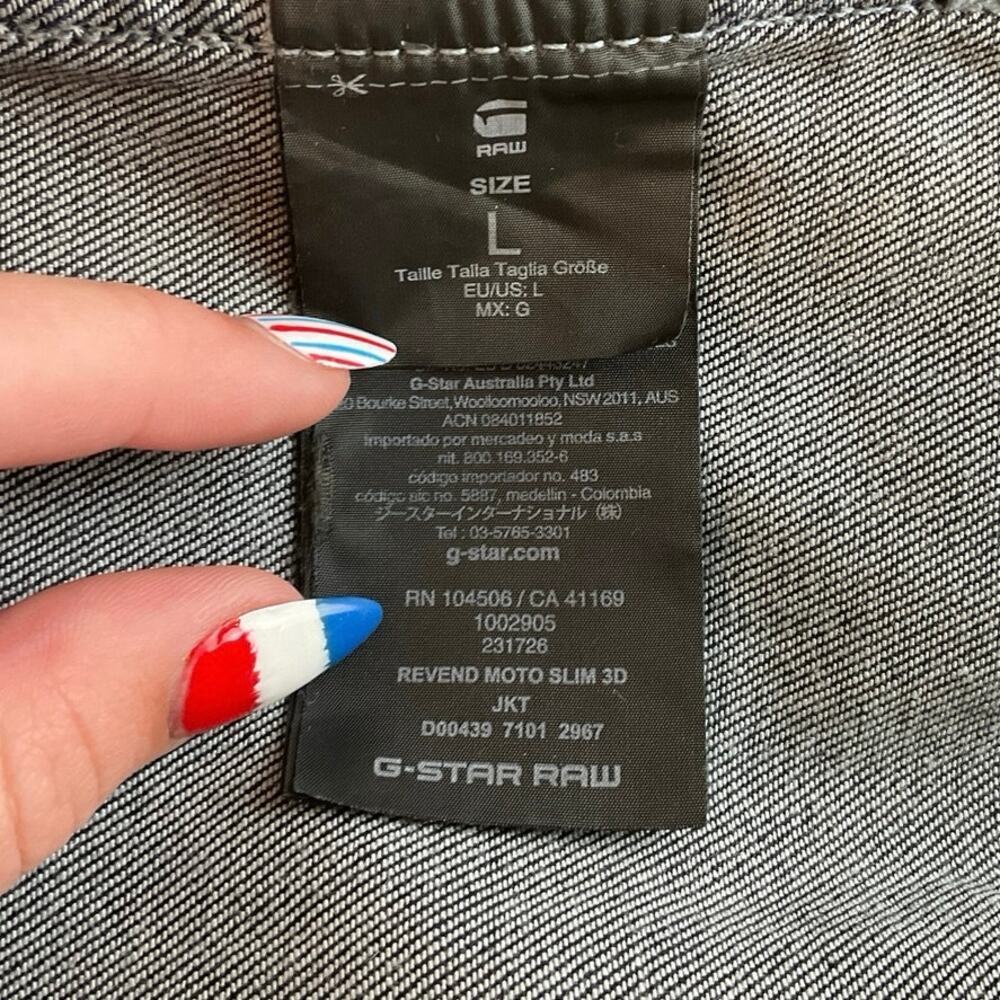 G-Star RAW Men's Jacket, Black - Size Large - Picture 6 of 7